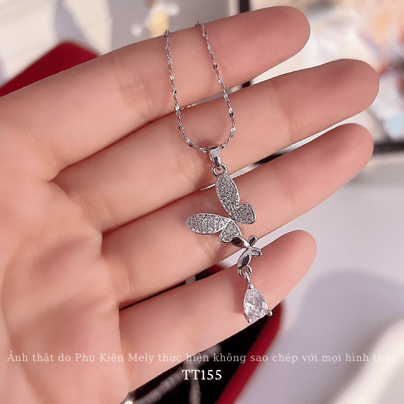 Dây chuyền đính đá hình bướm TT155