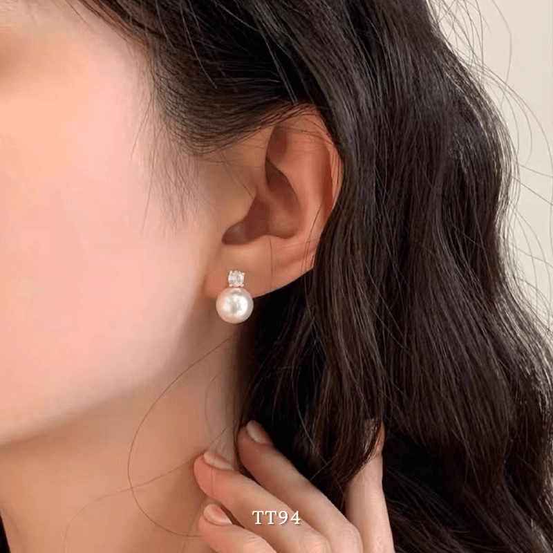 Bông tai ngọc trai nhân tạo TT94