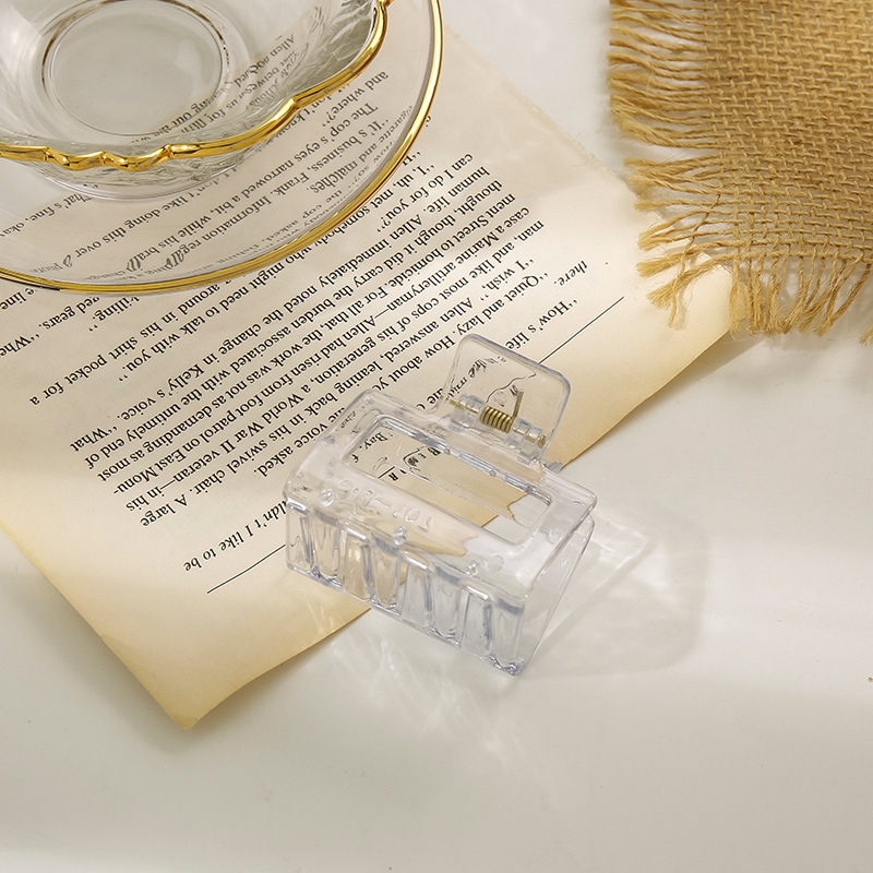 Kẹp tóc càng cua cở lớn hình quạt phong cách Hàn Quốc nhiều màu - Mely T18