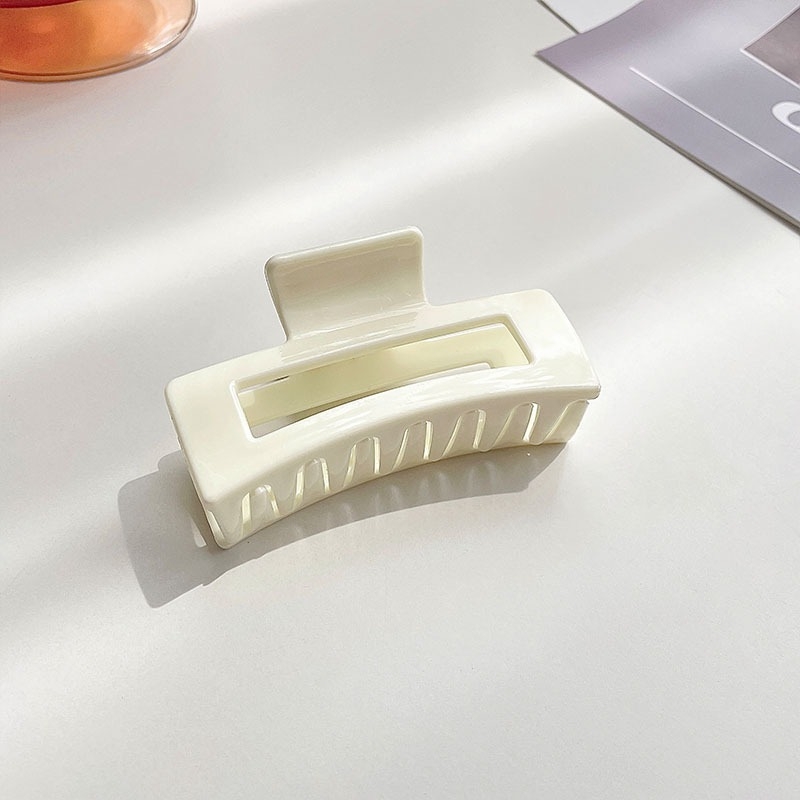 Kẹp tóc càng cua cở lớn hình quạt phong cách Hàn Quốc nhiều màu - Mely T18