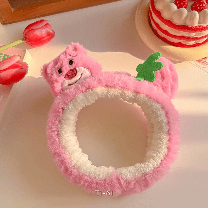 Băng đô rửa mặt tai thỏ tai mèo dể thương T1