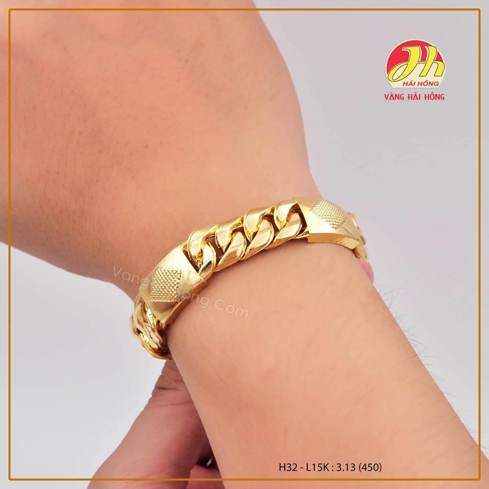 Lắc Tay Nam Vang Tay 74 Vang Bạc Hải Hồng