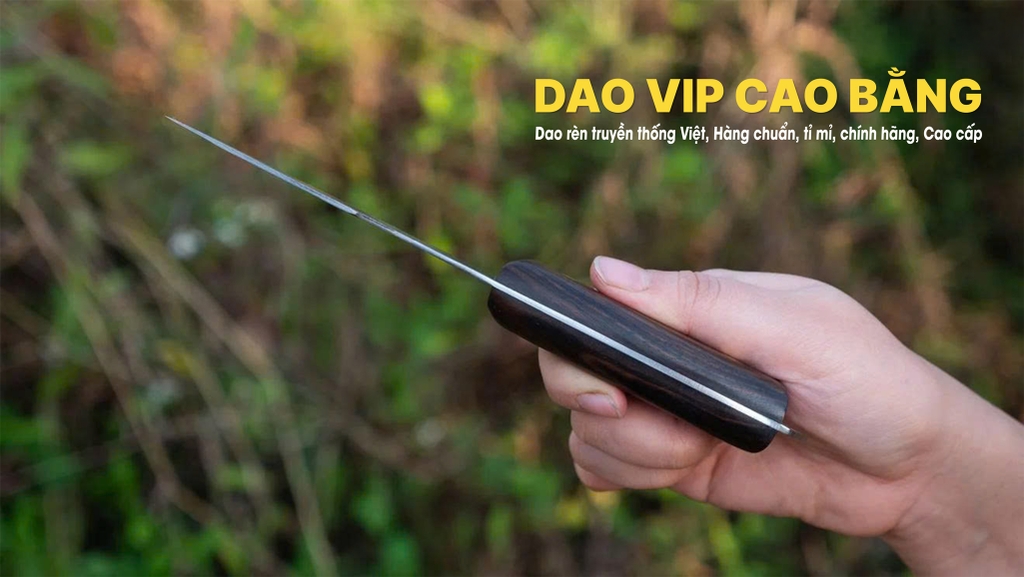 Dao thái lọc thép trắng DR02KLC DAO VIP CAO BẰNG