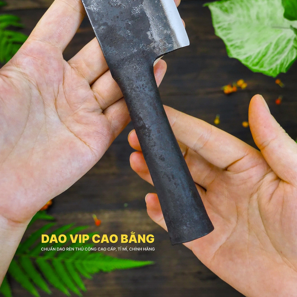 Dao thái sắc bén - Cán sắt - Thép nhíp ô tô - S01 DAO VIP CAO BẰNG