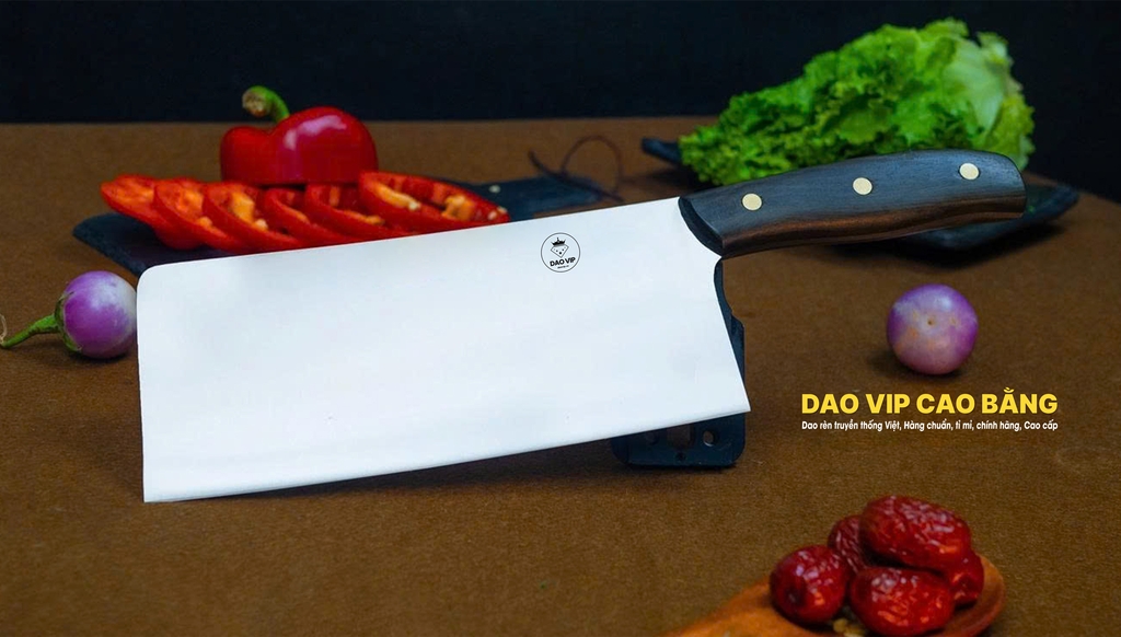Dao thái thép trắng cao cấp CT10OCD DAO VIP CAO BẰNG