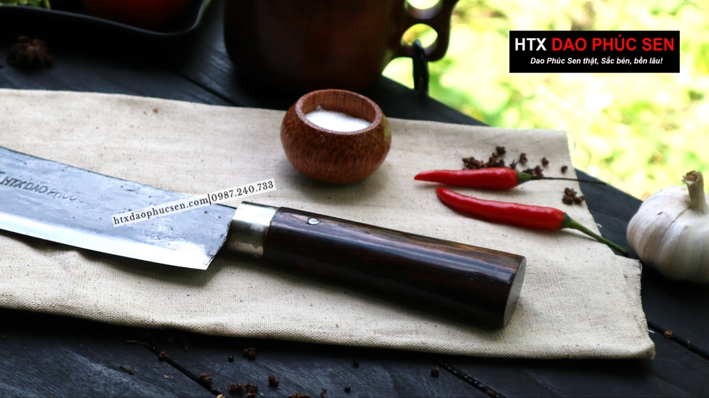 DAO PHÚC SEN TÔNG CHẶT GÀ MỚI G07C | DAO VIP - HTX DAO PHÚC SEN