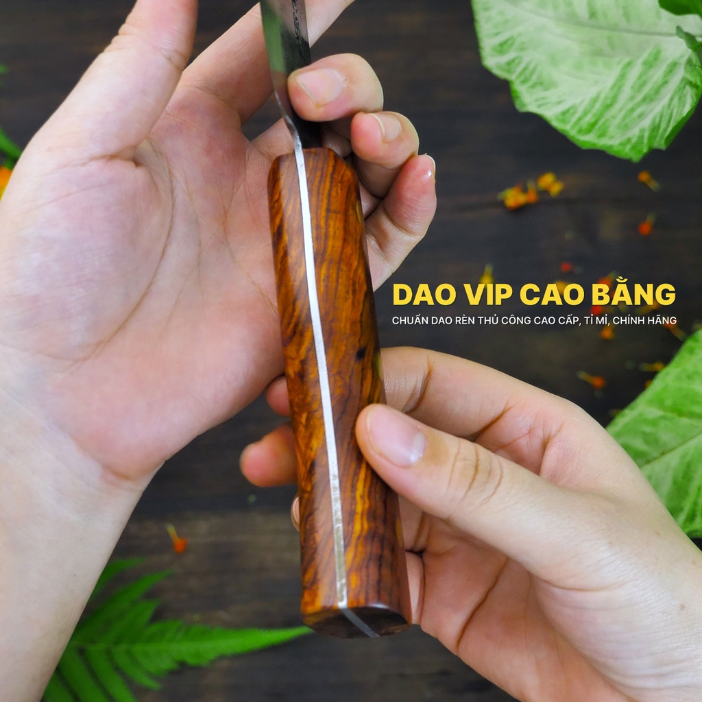 DAO BẦU LỌC 16 cán ốp nu nghiến G08OND DAO VIP CAO BẰNG