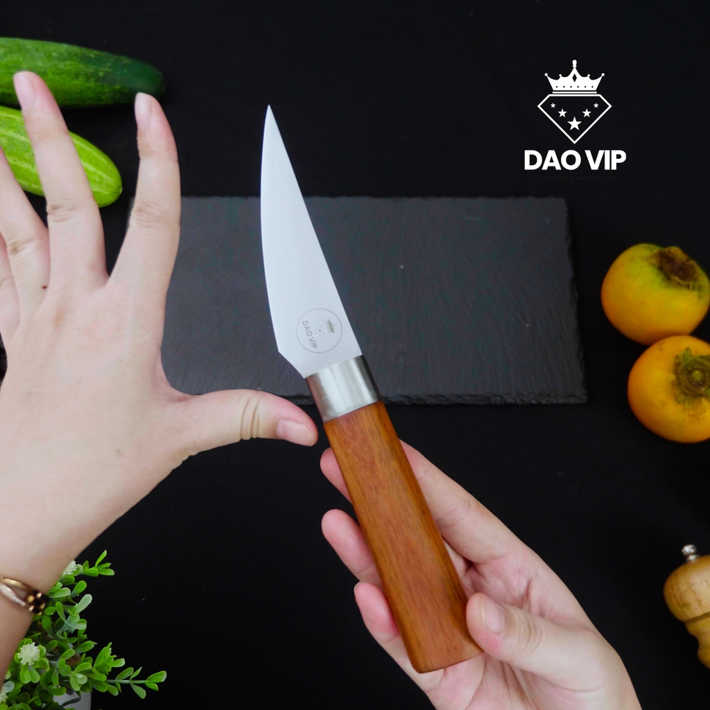 Dao lọc thép trắng cao cấp cán Hương - G13K