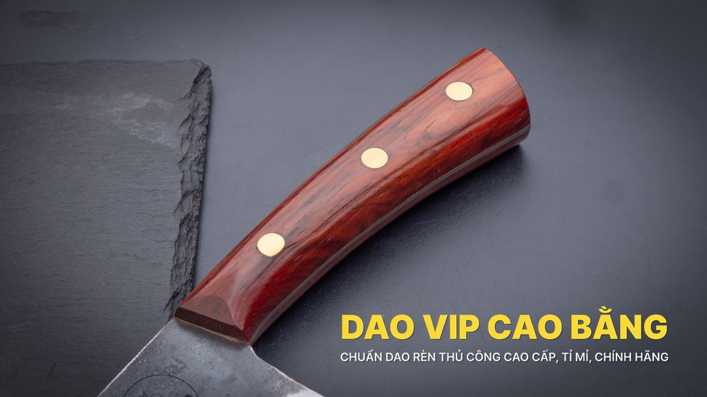 DAO LỌC - THÁI 01 CÁN GỖ TỰ NHIÊN G14 | DAO VIP CAO BẰNG