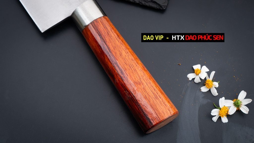 Dao chặt gà vịt thép trắng - G07KC