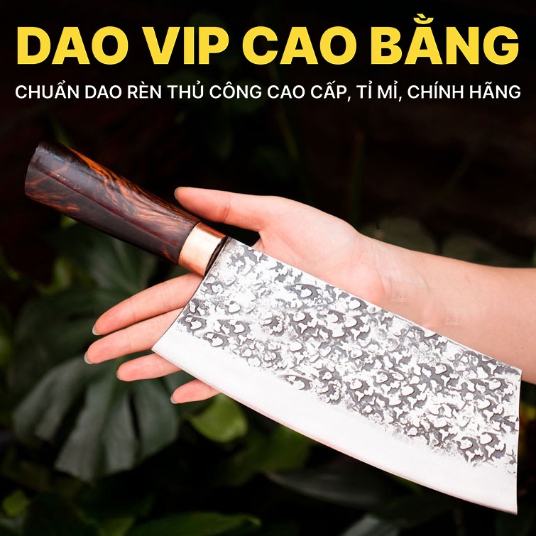 Bộ dao đa năng Chặt - Thái - Lọc - CD04 DAO VIP CAO BẰNG