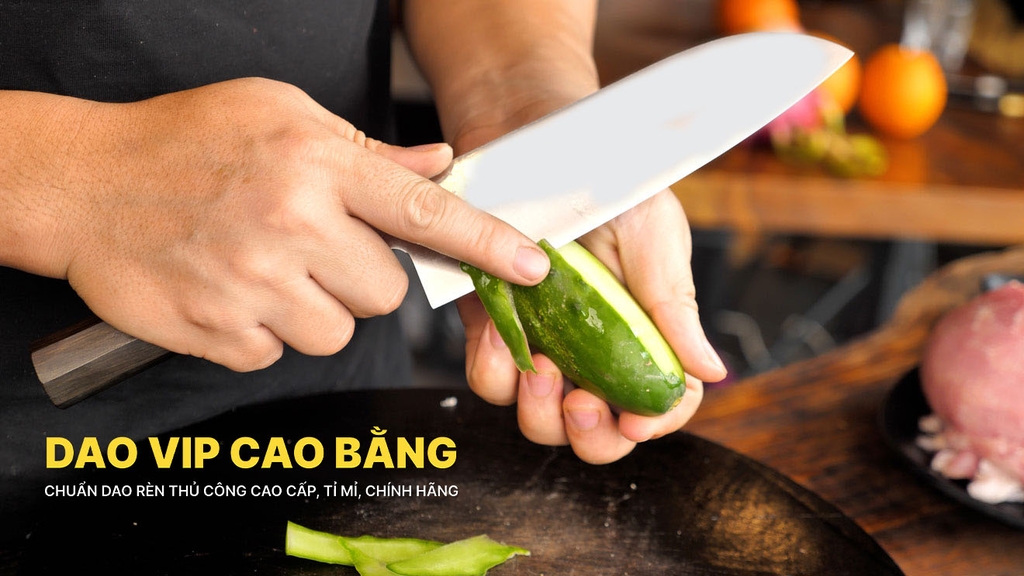 Dao lọc thép trắng cao cấp CL10 DAO VIP CAO BẰNG