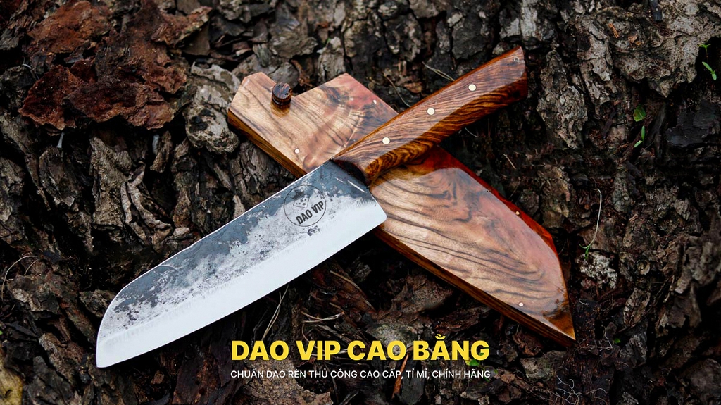Dao thái GT05VG vỏ gỗ DAO VIP CAO BẰNG