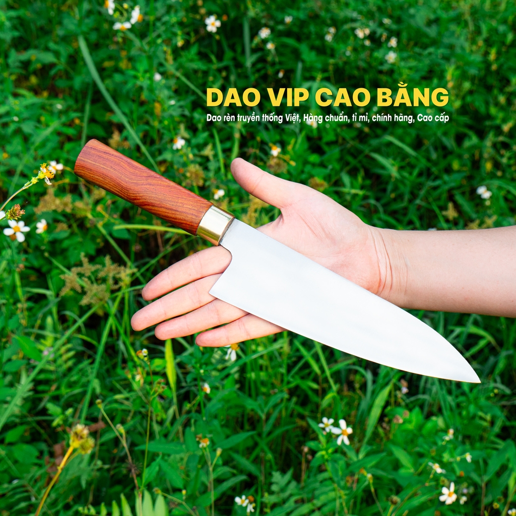 Dao thái lọc thép trắng cap cấp DN21KD DAO VIP CAO BẰNG