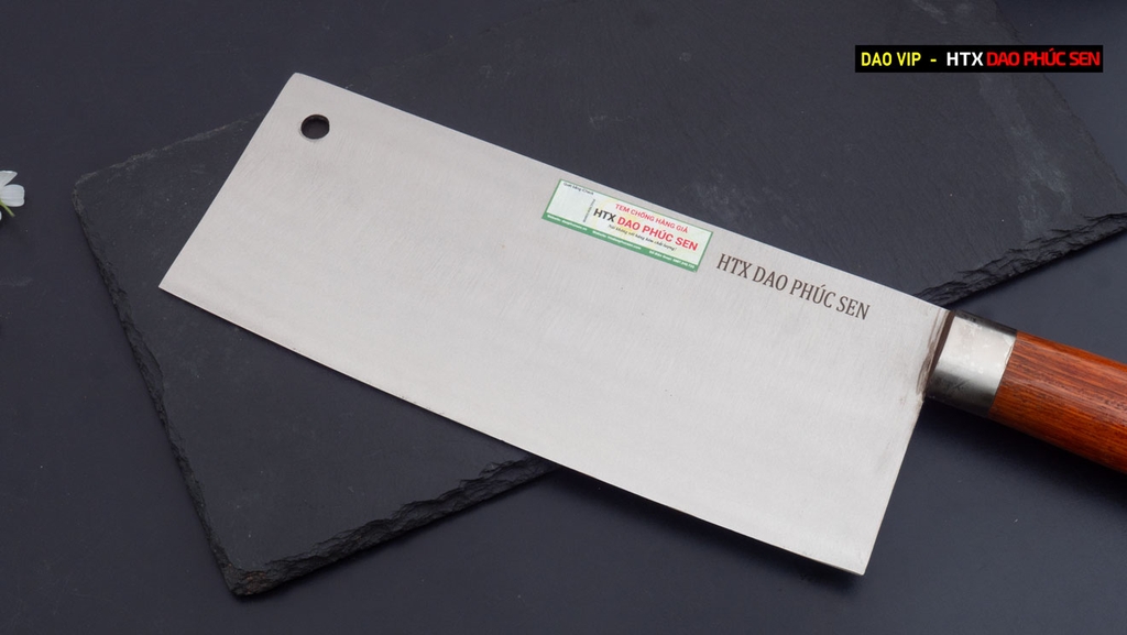Dao chặt gà thép trắng G05K