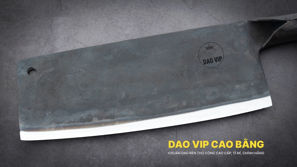 Dao chặt xương trâu bò cán sắt S061KG2 sắc bén, hàng chuẩn chính hãng CỦA DAO VIP CAO BẰNG