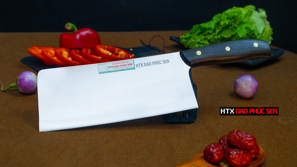 Bộ dao bếp 3 món thép trắng CB89TM đa dụng - Hàng chuẩn của DAO VIP - HTX DAO PHÚC SEN