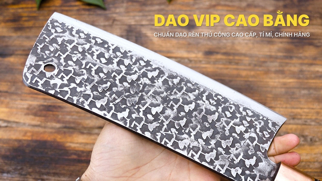 Dao chặt gà cao cấp CG04T DAO VIP CAO BẰNG