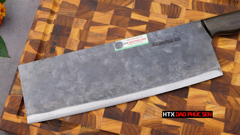 Dao chặt lợn quay 27cm DCLM27, hàng chuẩn chính hãng của DAO VIP - HTX DAO PHÚC SEN