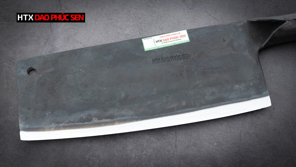 Dao chặt xương trâu bò cán sắt S061KG2 sắc bén, hàng chuẩn chính hãng CỦA DAO VIP - HTX DAO PHÚC SEN