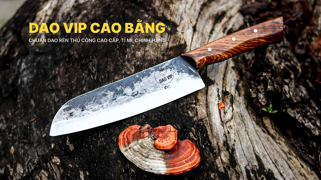 Dao thái GT05VG vỏ gỗ DAO VIP CAO BẰNG