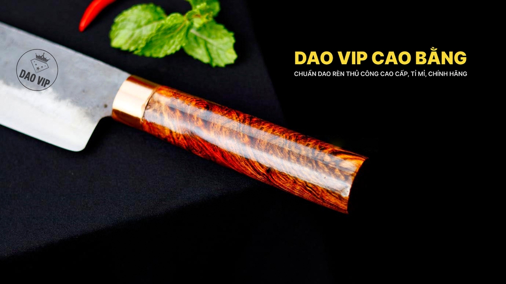 DAO bản Usuba khâu đồng đỏ N13DD DAO VIP CAO BẰNG