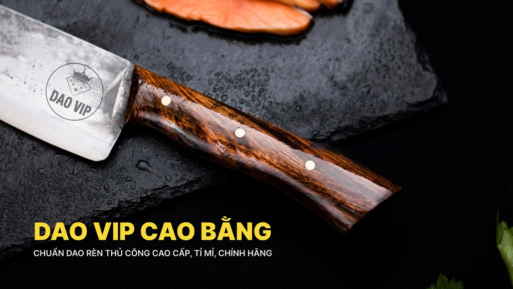 DAO BẦU LỌC 16 cán ốp nu nghiến G08OND DAO VIP CAO BẰNG