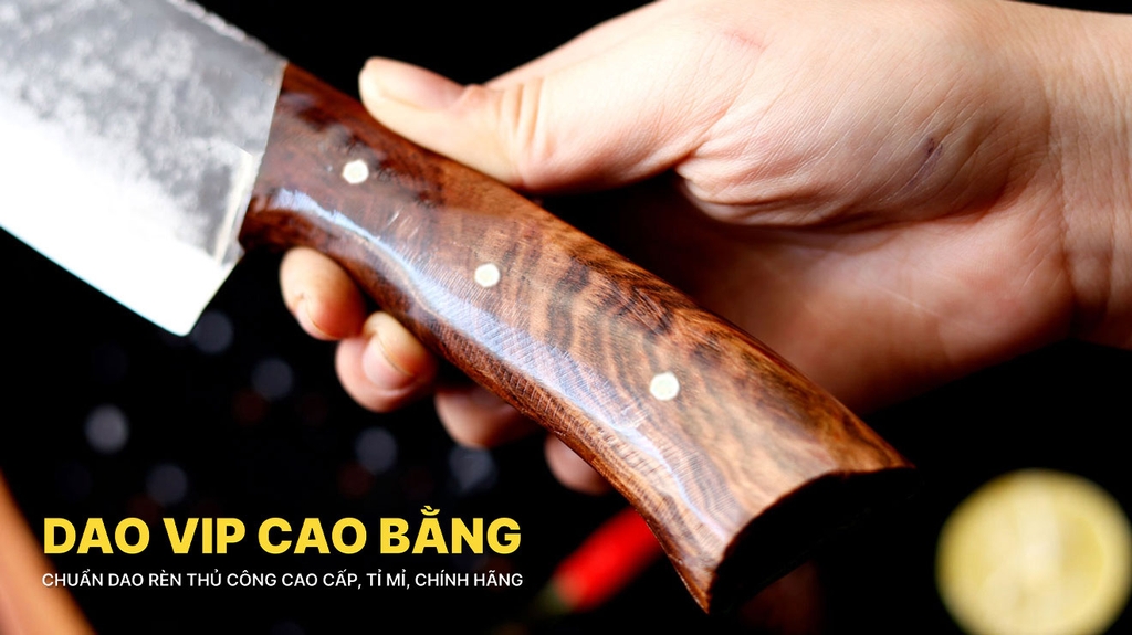 DAO THÁI 18 G01OND cán ốp nu nghiến DAO VIP CAO BẰNG