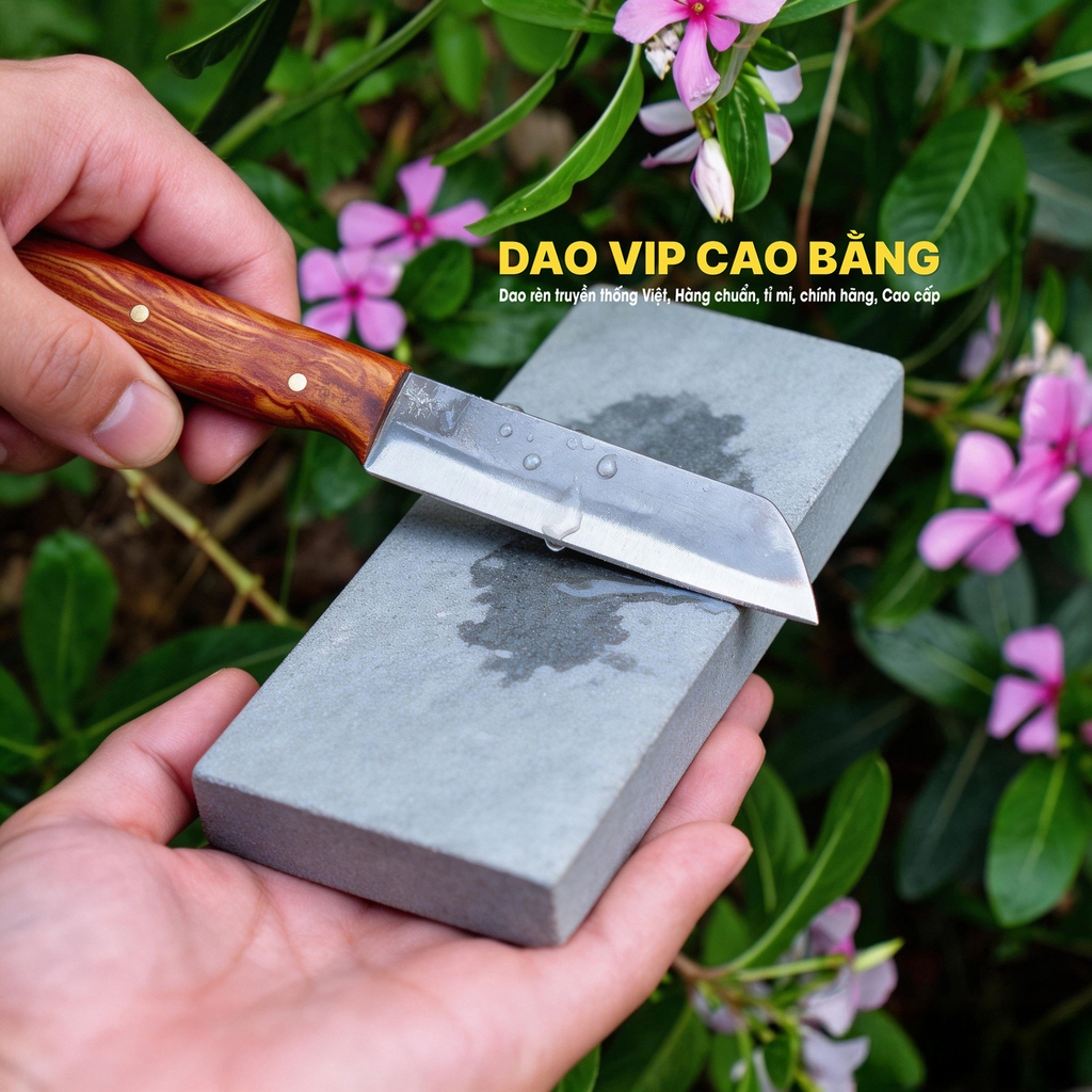 Dao ghép cành nhíp xe rèn thủ công - DRM DAO VIP CAO BẰNG