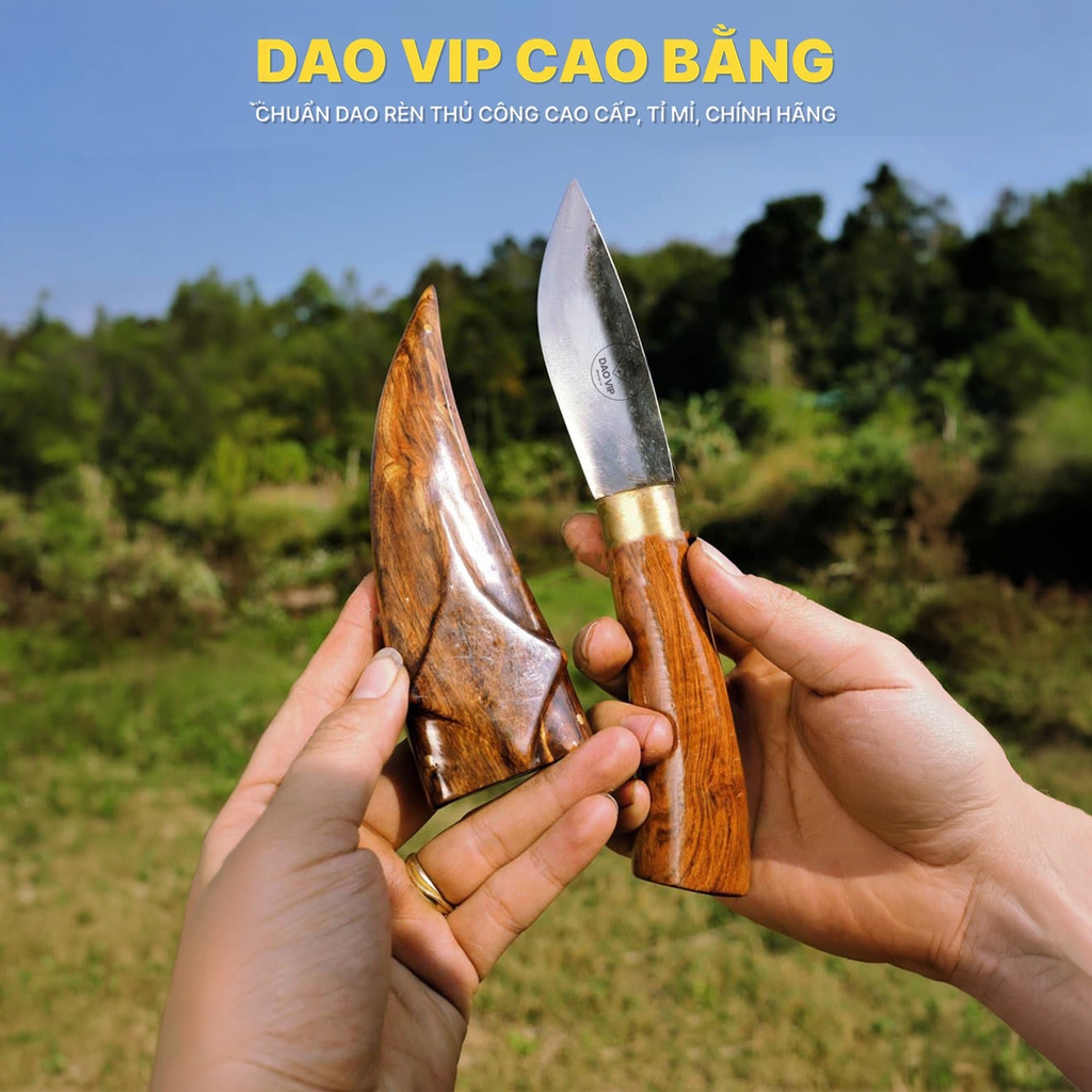 Dao Đi Rừng Nhíp Xe Có Vỏ - M12MBC Dao Vip Cao Bằng