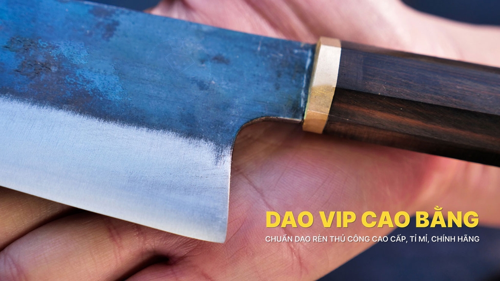 Dao thái lọc cao cấp DN21, rèn thủ công, HÀNG CHUẨN CỦA DAO VIP CAO BẰNG
