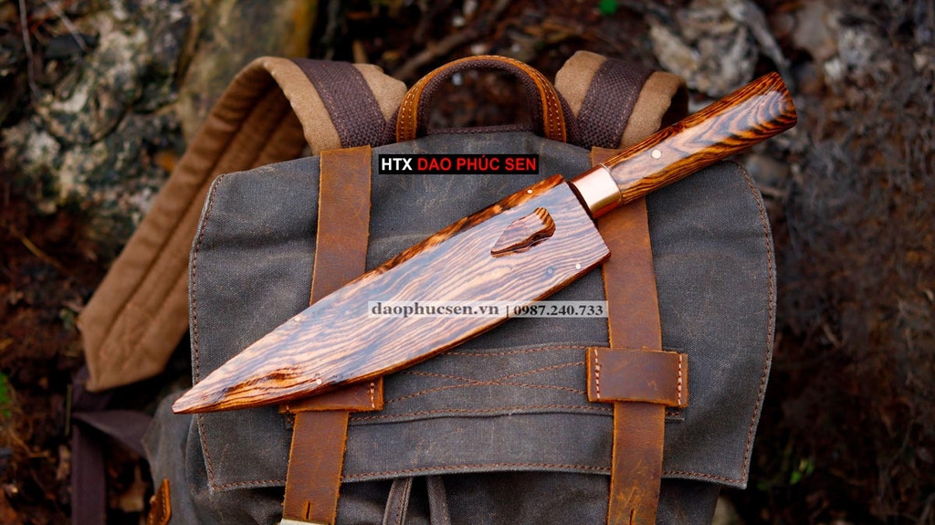 DAO PHILE KIỂU 03 VỎ GỖ - N05DDVG