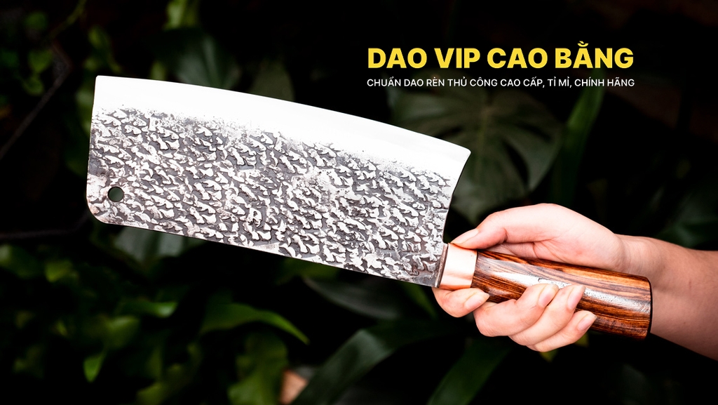 Dao chặt gà thép nhíp sắc bén - N09TDD DAO VIP CAO BẰNG