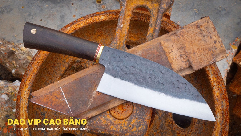 Dao chặt thái Serbian Cleaver Knife DCL03T đa năng, hàng chuẩn chính hãng của DAO VIP CAO BẰNG