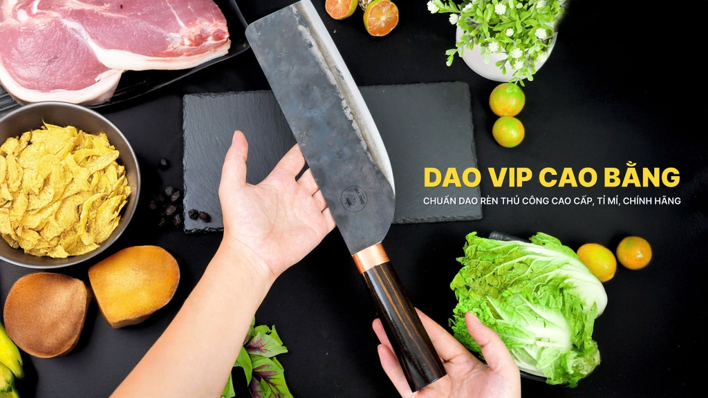 Dao phay chặt gà - CG1MDD DAO VIP CAO BẰNG
