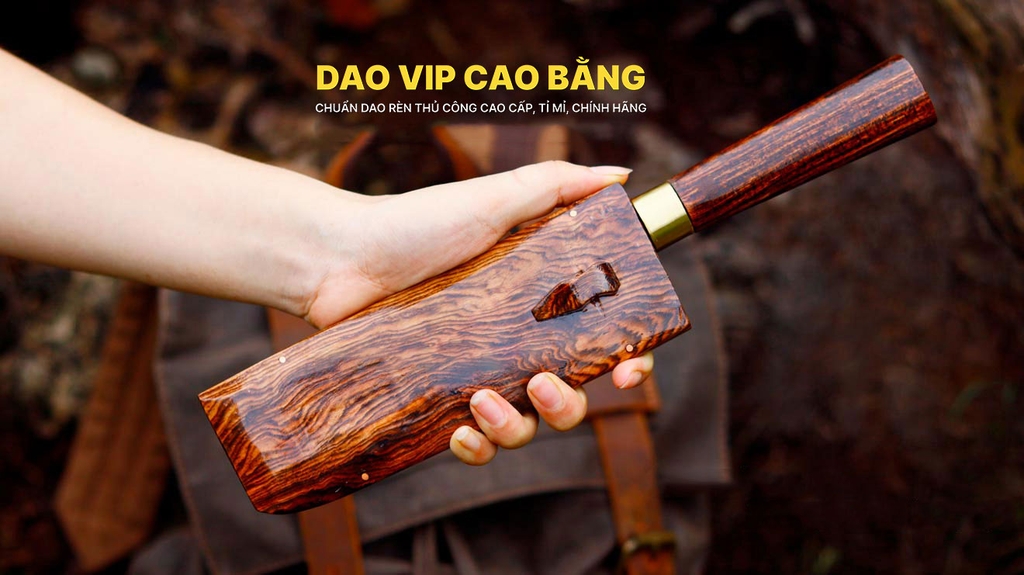 Dao Usuba N13DVG Vỏ Gỗ DAO VIP CAO BẰNG