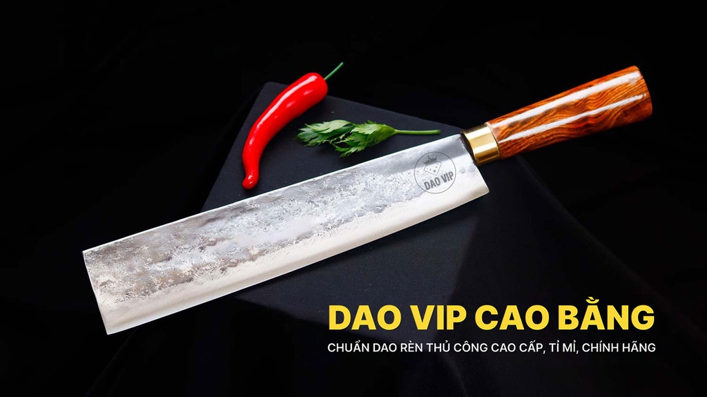 DAO TÔNG CHẶT GÀ G07D khâu đồng DAO VIP CAO BẰNG