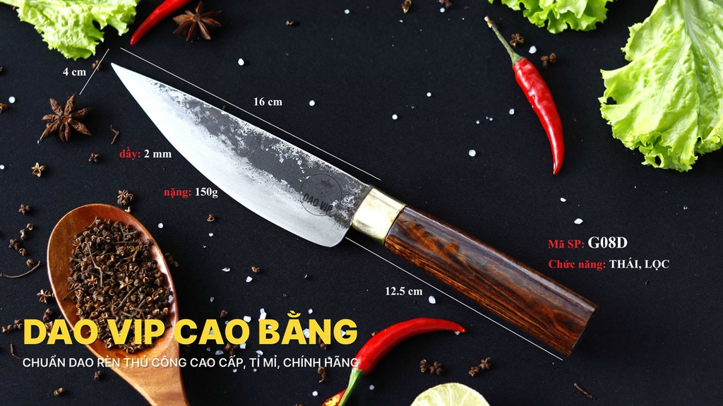 Dao bầu lọc G08D DAO VIP CAO BẰNG