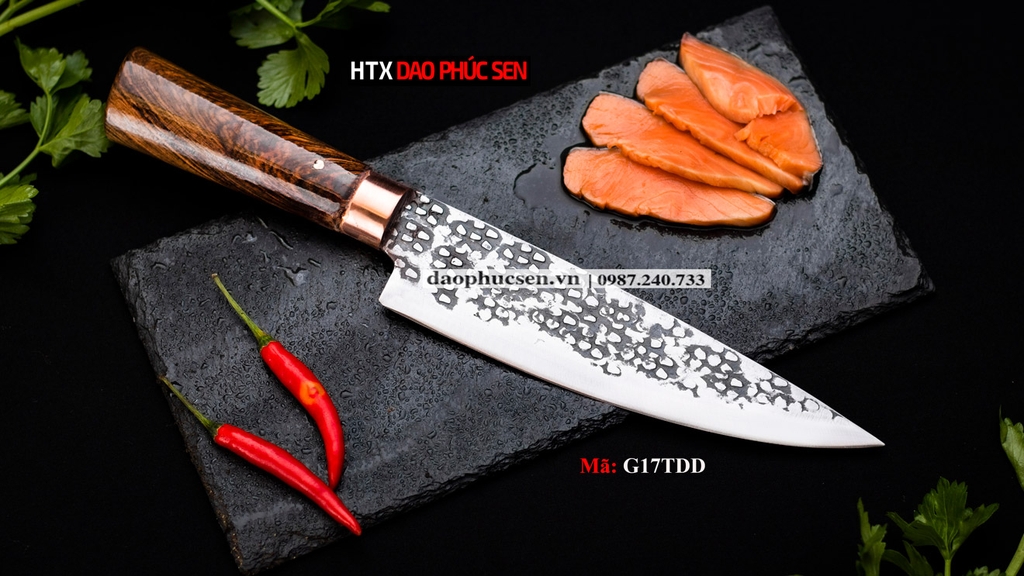 Bộ dao đa năng Chặt - Thái - Lọc - CD02