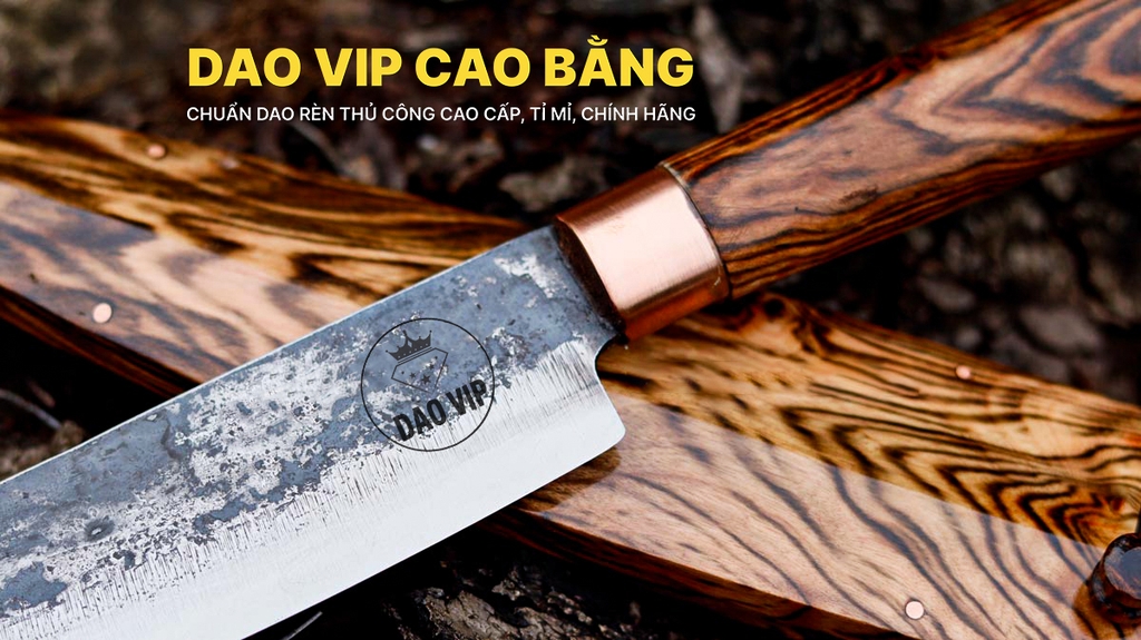 DAO PHILE KIỂU 03 VỎ GỖ - N05DDVG DAO VIP CAO BẰNG