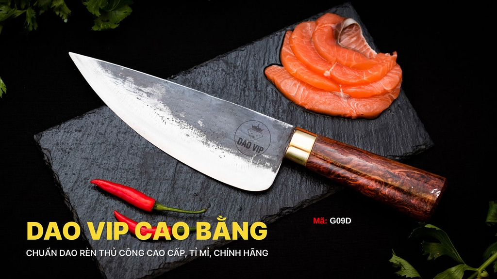 Dao bầu lọc 20 thép nhíp xe cán cẩm G09D DAO VIP CAO BẰNG