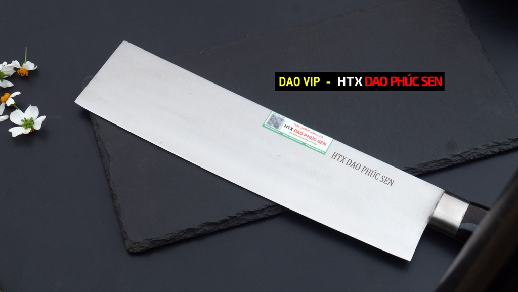 Dao tông chặt gà thép trắng - G07KM