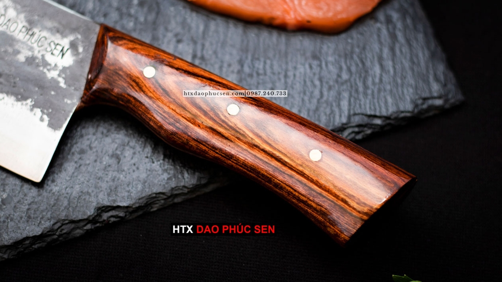 Dao thái kiểu 07 cán ốp cẩm