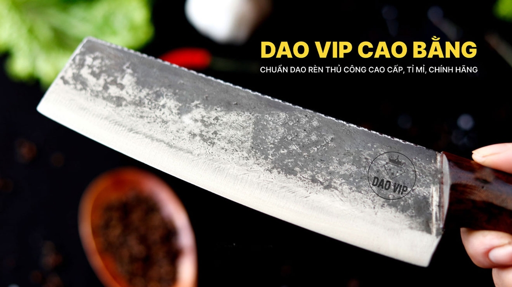 DAO THÁI 18 G01OND cán ốp nu nghiến DAO VIP CAO BẰNG