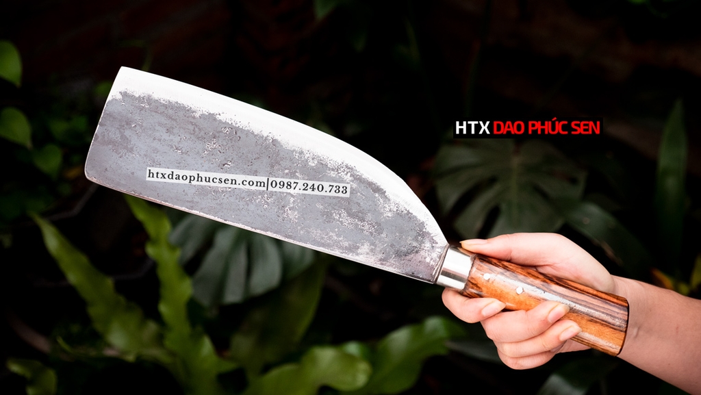 Dao phay chặt gà CG1 - Hàng chuẩn Dao Vip - Htx Dao Phúc Sen