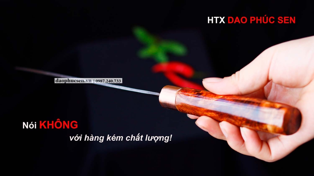 DAO PHÚC SEN Phile khâu đồng đỏ