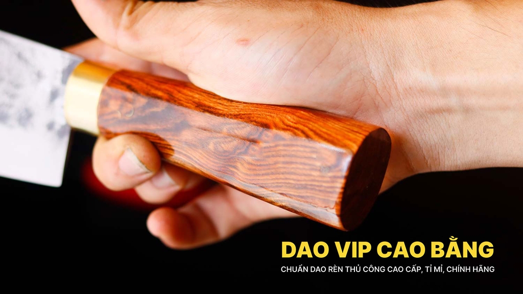 DAO TÔNG CHẶT GÀ G07D khâu đồng DAO VIP CAO BẰNG