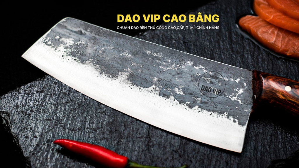 Dao thái kiểu 07 cán ốp cẩm GT07 DAO VIP CAO BẰNG