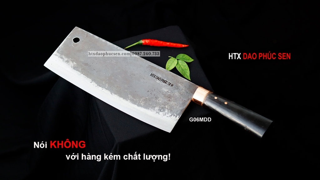Dao chặt xương G06MDD - Hàng Chuẩn Dao Vip - Htx Dao Phúc Sen
