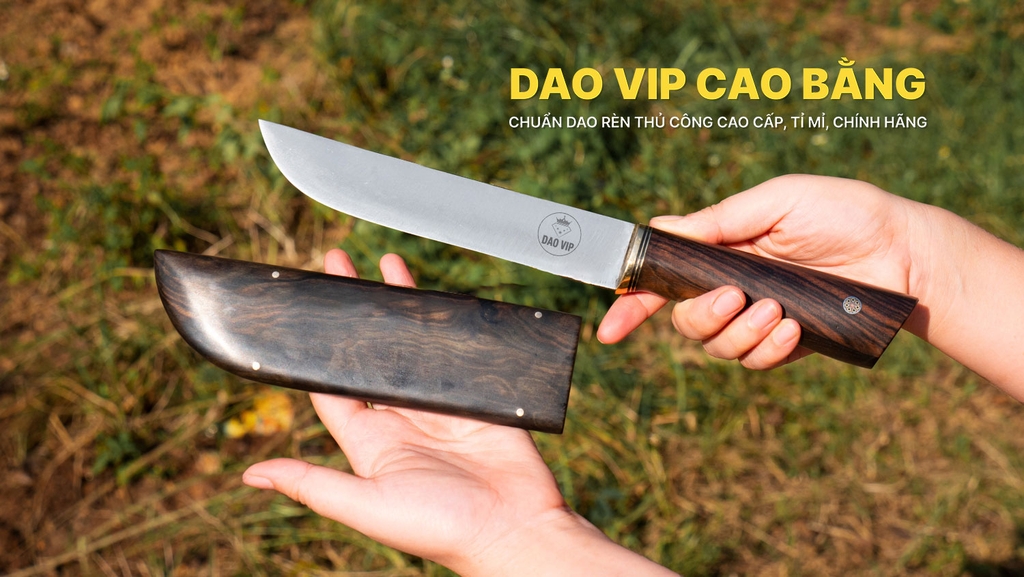 Dao Đi Rừng Thép Trắng - M18XKVG Dao Vip Cao Bằng